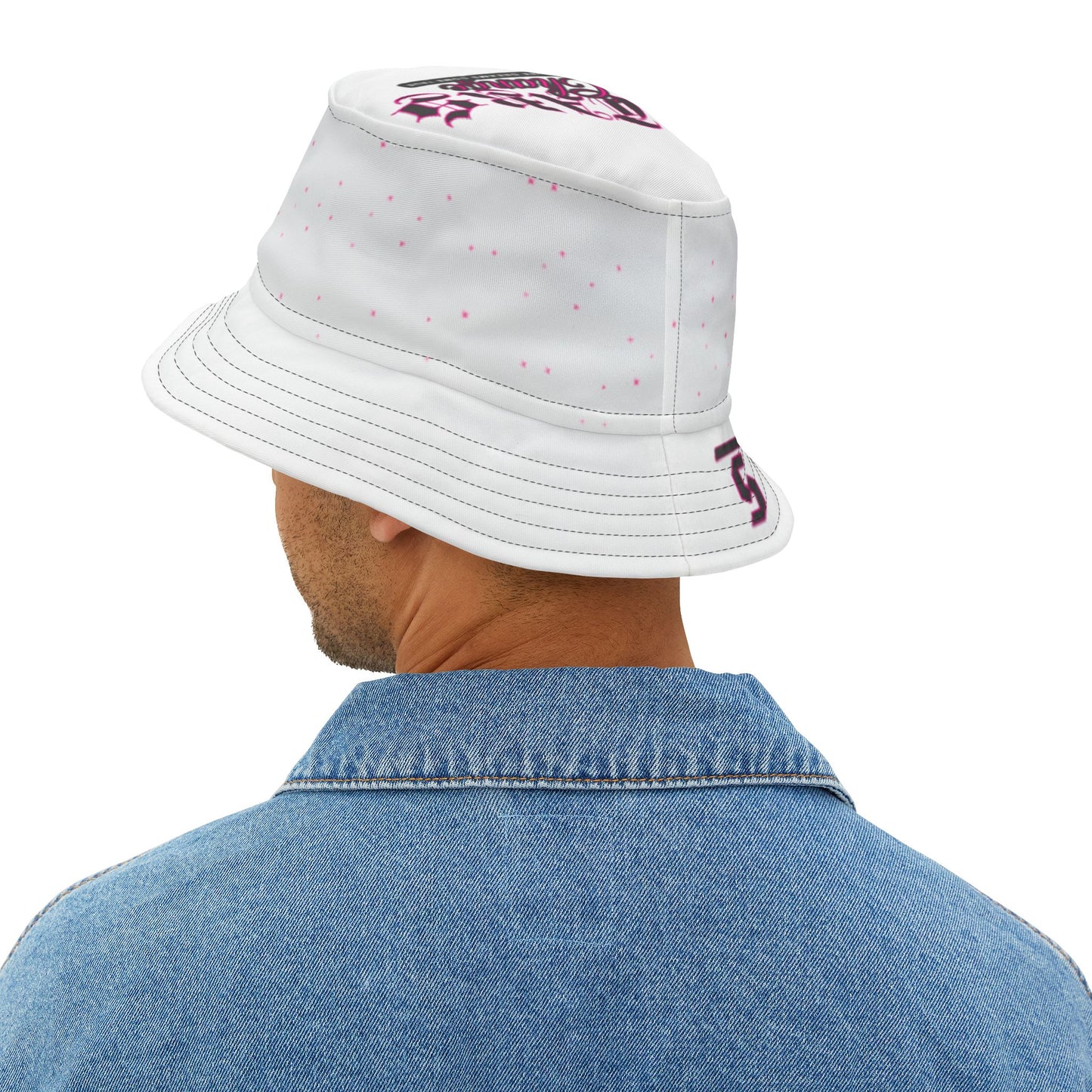 Trendy Bucket Hat for Summer Fun | AOP Design, Beachwear, Festival Style, Casual Hat, Gift for Him/Her