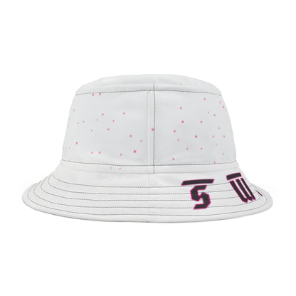 Trendy Bucket Hat for Summer Fun | AOP Design, Beachwear, Festival Style, Casual Hat, Gift for Him/Her